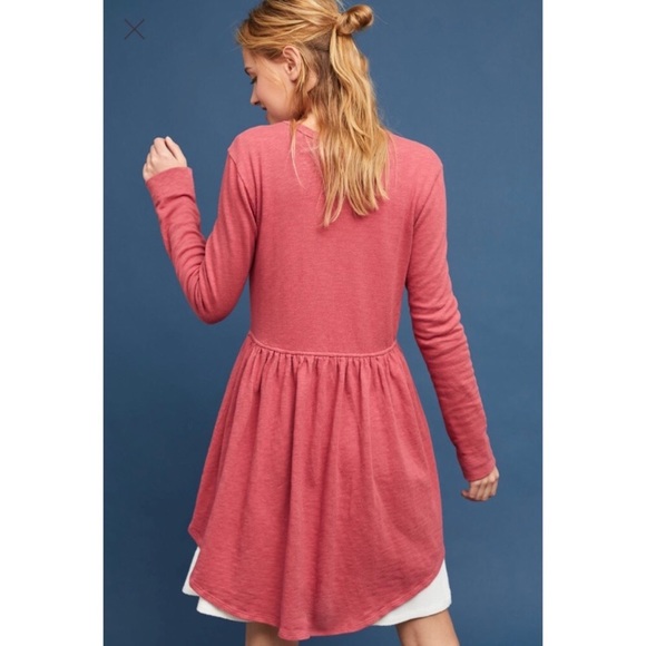 Anthropologie Beira Peplum Cardigan Sweater New XS - Picture 3 of 8